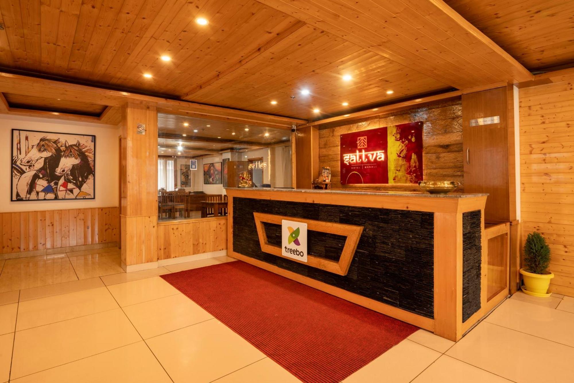 马拉里 Treebo Premium Sattva With Mountain View酒店 外观 照片