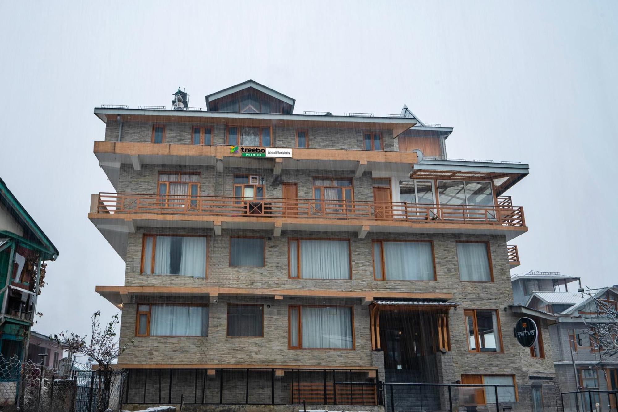 马拉里 Treebo Premium Sattva With Mountain View酒店 外观 照片